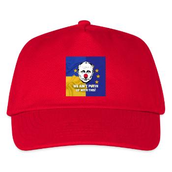 Nous ne sommes pas Poutine avec ça - Protestation politique - Casquette de baseball Enfant - rouge - Devant