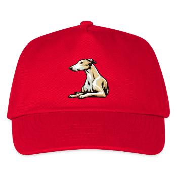 Lévrier - Casquette de baseball Enfant - rouge - Devant