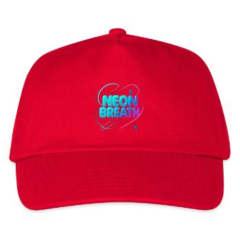 Souffle de néon - Casquette de baseball Enfant - rouge - Devant
