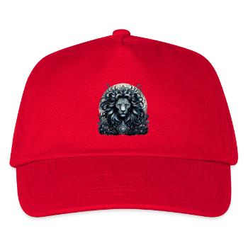 Königliche Eleganz, majestätischer Look - Kinder Basecap - Rot - Vorne