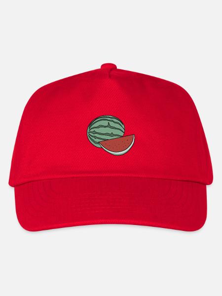 Leckere Frucht-Wassermelone - Kinder Basecap - Rot