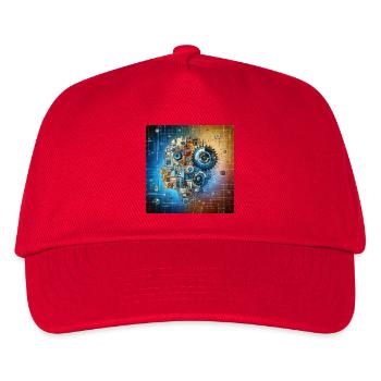 Fusion mécanique cosmique - Casquette de baseball Enfant - rouge - Devant