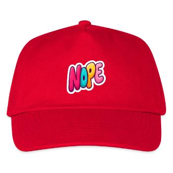 Non - Casquette de baseball Enfant - rouge - Devant