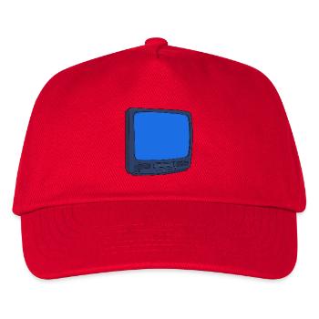 Tube TV VCR Combo VHS Player Television Nostalgic - Kids’ Baseball Cap - red - Front