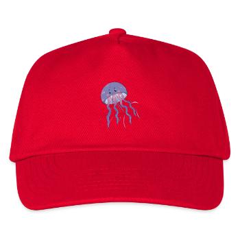 Méduse - Casquette de baseball Enfant - rouge - Devant