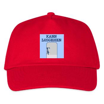 FAHRRAD TOR RADFAHREN - Kinder Basecap - Rot - Vorne