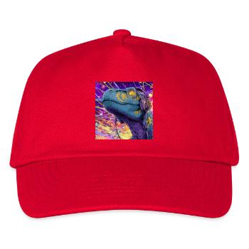 Raptor Rave - Kinder Basecap - Rot - Vorne