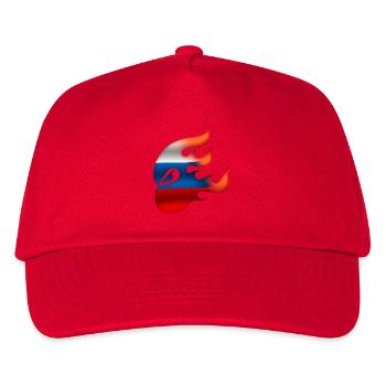 Flag of Russia - Russia - Ninja - Kids’ Baseball Cap - red - Front