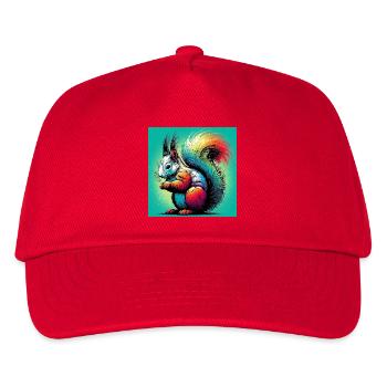 squirrel - Kids’ Baseball Cap - red - Front