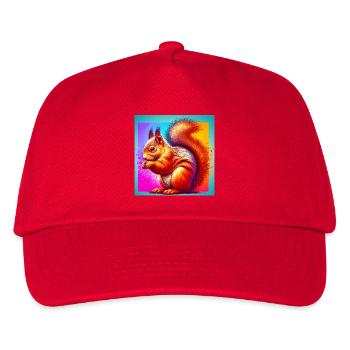 écureuil - Casquette de baseball Enfant - rouge - Devant