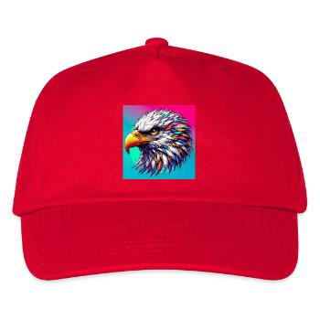 eagle - Kids’ Baseball Cap - red - Front