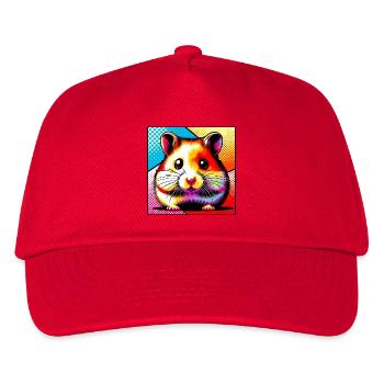 hamster - Casquette de baseball Enfant - rouge - Devant