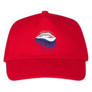 Colorful American Flag Toy - Kids’ Baseball Cap - red - Front