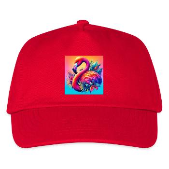 flamingo - Kids’ Baseball Cap - red - Front