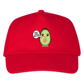 GOOD LUCK NEW JOB AVOCADO - Kids’ Baseball Cap - red - Front