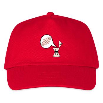 ESPRESSO COFFEE FRANZBRÖTCHEN - Kids’ Baseball Cap - red - Front