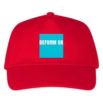 Deform UK Spoof Maillot de foot - Casquette de baseball Enfant - rouge - Devant