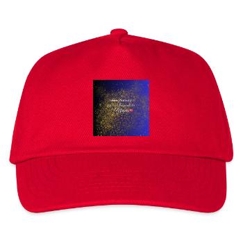 Je suis un aimant pour la positivité - Casquette de baseball Enfant - rouge - Devant