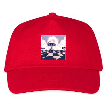 Dreamscape Mushroom Wonderland - Kids’ Baseball Cap - red - Front