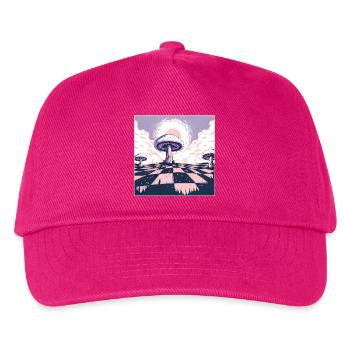 Dreamscape Champignon Pays des merveilles - Casquette de baseball Enfant - fuchsia - Devant