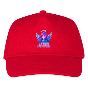 Cyber Heaven Angel Illustration - Casquette de baseball Enfant - rouge - Devant
