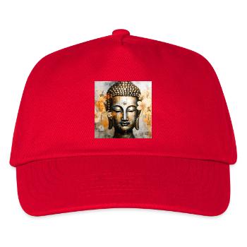 Buddha Tranquillité Esthétique Artistique - Casquette de baseball Enfant - rouge - Devant