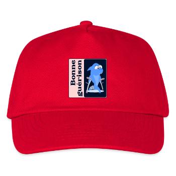 Good Healing Feet - Kids’ Baseball Cap - red - Front