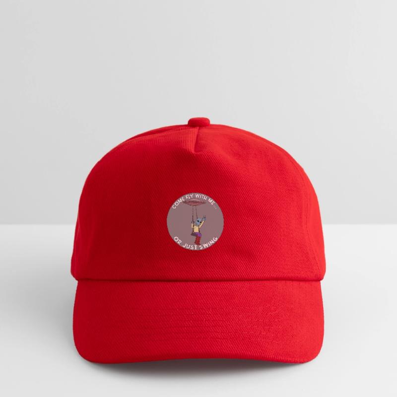 Komm, flieg mit mir oder schwing einfach Alien UFO Kinder Basecap