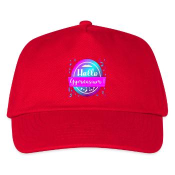 START OF SCHOOL HIGH SCHOOL HELLO - Kids’ Baseball Cap - red - Front