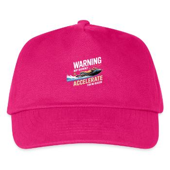 L’avertissement de jetski peut accélérer sans raison - Casquette de baseball Enfant - fuchsia - Devant