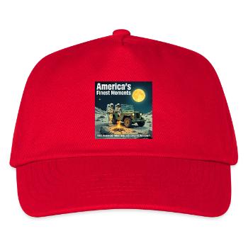 Amerikas schönste Momente - Kinder Basecap - Rot - Vorne