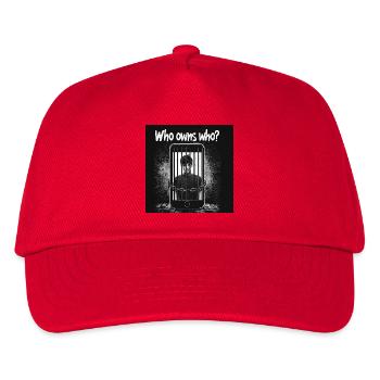 Saturation of Freedom Smartphone Art - Kids’ Baseball Cap - red - Front