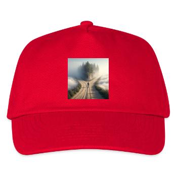Explores - Kids’ Baseball Cap - red - Front