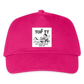 Tournament Aid, Riding Tournament, Horse, - Kids’ Baseball Cap - fuchsia - Front
