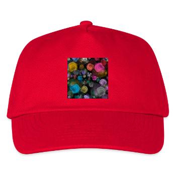 paint - Kids’ Baseball Cap - red - Front