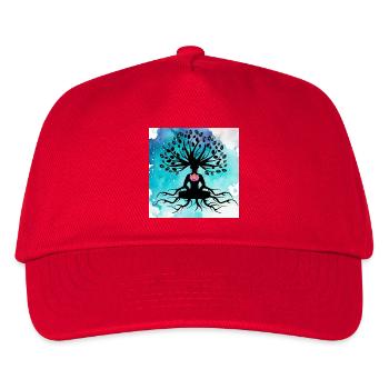 Tree of Life Yoga - Kids’ Baseball Cap - red - Front