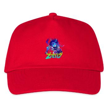 Neon_Oni_Cyberpunk - Kids’ Baseball Cap - red - Front