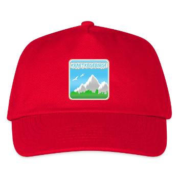 Bergsteigen Kraetkegebirge - Kinder Basecap - Rot - Vorne