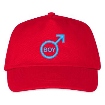 BOY - Kinder Basecap - Rot - Vorne