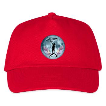 Dream – Reach for the Stars - Kids’ Baseball Cap - red - Front