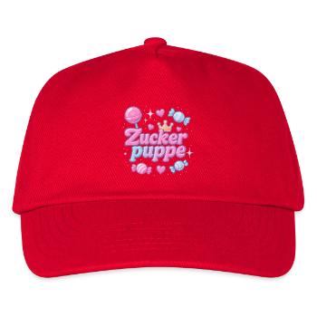 Sugar Doll / Y2K Nickname Statement Design - Kids’ Baseball Cap - red - Front