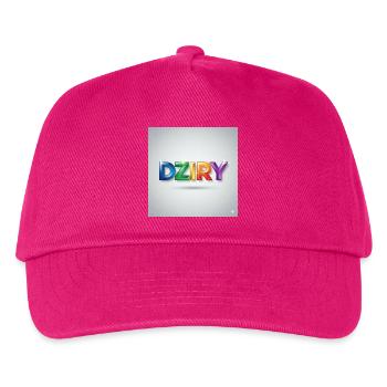 DZIRY Regenbogen Farbverlauf - Kinder Basecap - Fuchsia - Vorne