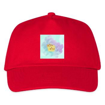 Pastell Clownfisch Korallen - Kinder Basecap - Rot - Vorne