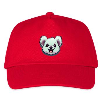 Laughing koala - Kids’ Baseball Cap - red - Front