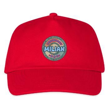 Milian as a gift idea - Kids’ Baseball Cap - red - Front
