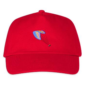 Gleitschirm Sport - Kinder Basecap - Rot - Vorne