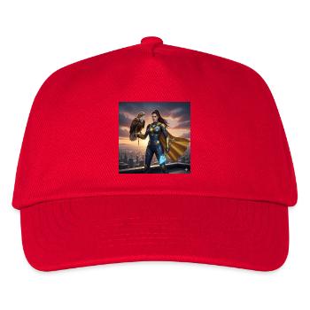 Urban Eagle Heldin - Kinder Basecap - Rot - Vorne