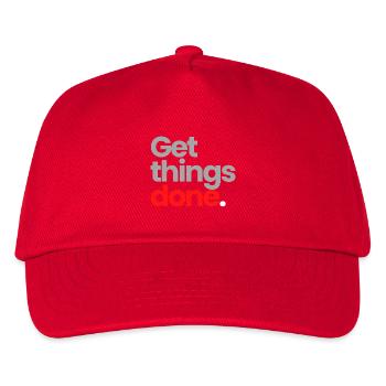 Faites avancer les choses - Casquette de baseball Enfant - rouge - Devant