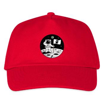 Norman Astronaut Normandy Pride Weltraumhumor - Kinder Basecap - Rot - Vorne