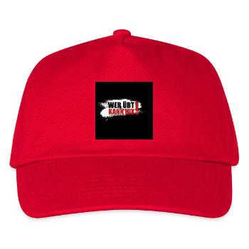 Who practices can't do anything - Kids’ Baseball Cap - red - Front